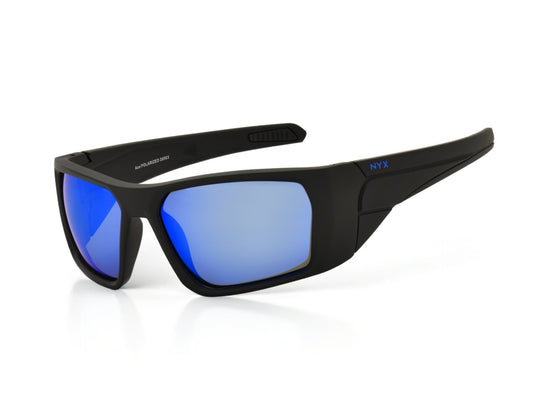 NYX Ace Black/Blue Revo Polarized