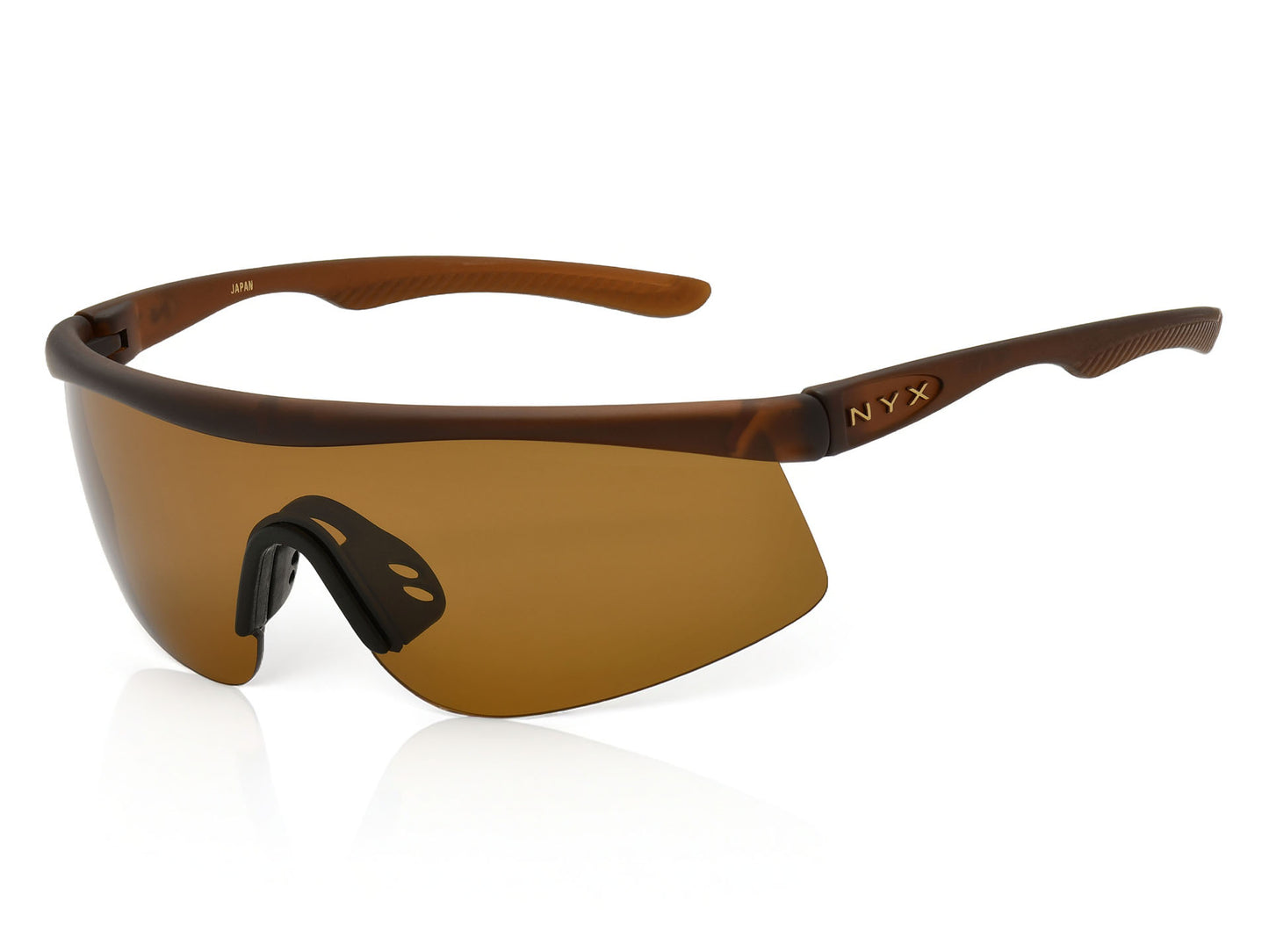 NYX Tour Shield Matte Brown/Amber Polarized